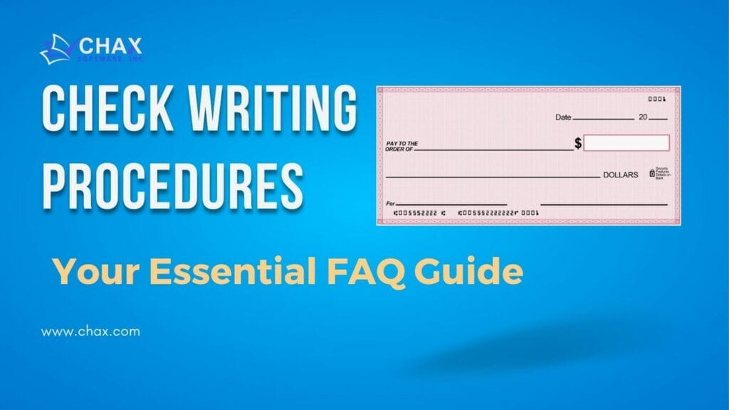 Check Writing Procedures